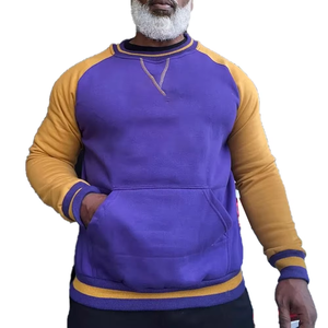 Sudadera Unisex Personalizada Informal de Invierno con Cuello Redondo, Dos Tonos para Hermandades Mustard, Bordado 3D, Transpirable y de Secado Rápido - Product Image 6