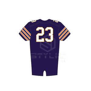 Uniforme de fútbol americano de color personalizado de diferentes estilos Uniforme de fútbol americano de secado rápido cómodo - Product Image 6