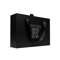 Boîte cadeau coulissante rigide personnalisée avec logo, en tissu de soie, pour bijoux, perruques et stockage de détail - Vente en gros