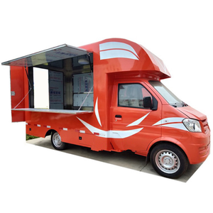 Remorque alimentaire mobile et camion de restauration rapide entièrement équipés en aluminium et acier inoxydable pour la vente de bonbons et de snacks - Product Image 1