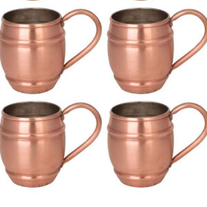 Taza de Cobre Puro 100% de Alta Calidad, Hecha a Mano, Personalizada, para Cerveza o Café - Product Image 1