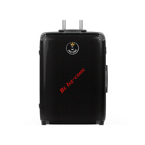 Valigia da viaggio in alluminio rigida con chiusura frontale aperta alla moda Set Trolley portabagagli in polipropilene - Product Image 1