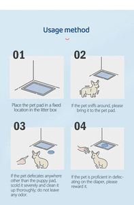 260625 Almohadillas de Entrenamiento para Cachorros, Tapetes Absorbentes para Orina de Mascotas, Tipo Normal de 6 Capas, 60*90cm, Suministros Portátiles para Perros al por Mayor - Product Image 4