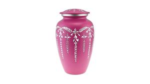 Butterfly Flying Printed Metal Cremation Urn for Ashes Adult Funeral <b>Memorial</b> Decorative Urn at Wholesale Price by Antique CO - Product Image 4