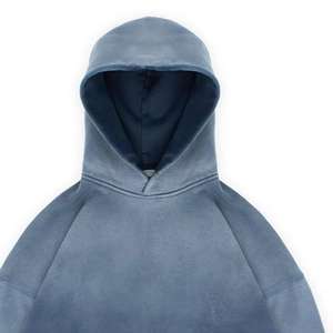 Sudadera suave de alta calidad, sudaderas con capucha estampadas, sudaderas personalizables para mujer, sudaderas con capucha con hombros caídos lavados con ácido para mujer - Product Image 5