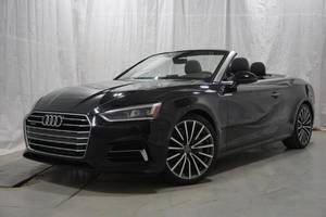 Premium Plus Audi A5 AWD 2dr Cabriolet assez usagé 2.0T quattro Intérieur en cuir léger Beaux pneus R18 Turbo automatique - Product Image 4