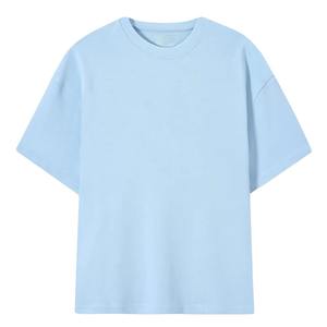 T-shirts pour hommes surdimensionnés de haute qualité personnalisés, t-shirts à épaules tombantes en tissu lourd, impression d'écran de logo personnalisé, t-shirt pour hommes 2026 - Product Image 4
