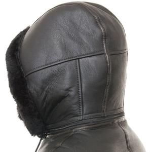 Comfortable Winter Everyday Soft Genuine Leather Finish Modern Casual Waterproof Windproof Breathable Eco-Friendly High <b>Jacket</b> - Product Image 5