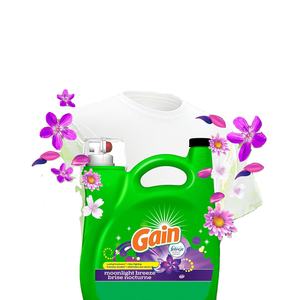 Detergente Líquido para Ropa Gain + Aroma Boost, Aroma Brisa Lunar, 107 Cargas, 154 fl oz, Compatible con Lavadoras HE - Product Image 1