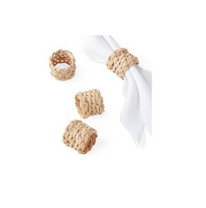 ห่วงใส่ผ้าเช็ดปากทำจากหวายทรงกลมออกแบบล่าสุดสำหรับงานแต่งงานงานเลี้ยงและตกแต่งโต๊ะอาหาร - Product Image 1