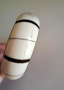 Brazalete de moda de hueso de latón hecho en India, pulseras de joyería de moda, brazaletes de joyería de mano para mujer de alta calidad, precio de fábrica - Product Image 6