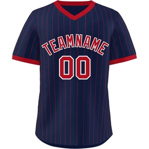 Jersey de béisbol sublimado personalizado hecho con malla transpirable material ecológico rendimiento ajuste tallas de equipos jóvenes/adultos - Product Image 4