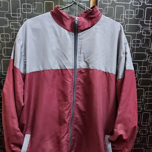 Veste coupe-vent à col montant au design personnalisé pour hommes et femmes Veste d'hiver en polyester - Product Image 1