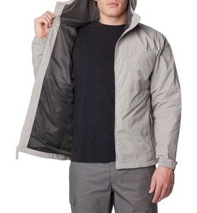 Custom <b>Men's</b> Waterproof Windbreaker <b>Jacket</b> with Zipper Sportswear for <b>Summer</b> Casual Style Windproof <b>Man</b> <b>Jacket</b> - Product Image 6