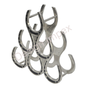 Equestrian Style Display <b>Rack</b> <b>Bar</b> Hotel and Restaurants Countertop Bottle Stand Good Quality Custom Finishing Champagne <b>Rack</b> - Product Image 6