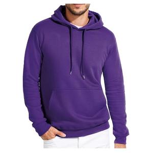Vente en gros de sweats à capuche en éponge 100% coton conçus sur mesure à manches longues doublés de logo 3D couleur unie Bangladesh prix compétitif d'usine - Product Image 4