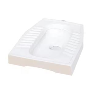Ceramic Sanitary Ware Modern Design Easy to Clean White Eastern <b>Squatting</b> <b>Pan</b> Bathroom Toilet Commode Product From India OEM - Product Image 5