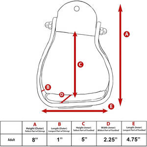 Estribos de espectáculo occidental de aluminio grabado en ángulo alivio de la rodilla estribos de equitación compensados ligeros paseos largos carreras de barriles - Product Image 6