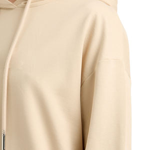 Sudadera con Capucha Gótica de Felpa para Mujer, Venta al por Mayor, Personalizada, con Abertura Lateral, Algodón Grueso, Hombros Caídos, Ropa OEM - Product Image 5