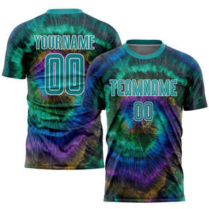 Camisetas de Fútbol Sublimadas Personalizadas Premium, 100% Poliéster, Secado Rápido, Transpirables, Personalización con Nombre de Equipo, Venta al Por Mayor, Unisex, Adulto - Product Image 2