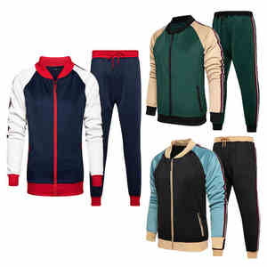 Ropa deportiva informal para hombre, chándal transpirable, ropa de calle, sudadera con capucha y pantalones de chándal, conjunto de chándal de invierno de talla adulta - Product Image 3