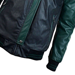 Ventes chaudes Nouvelle veste en cuir de motard de haute qualité pour hommes et veste en cuir véritable personnalisée à fermeture éclair intégrale pour moto Vêtement d'extérieur - Product Image 6