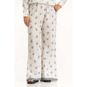 Pantalones Casuales de Pierna Ancha con Cintura Alta WM-COD-SS25-361B, Transpirables, Corte Regular WM-COD-SS25-361B - Product Image 3