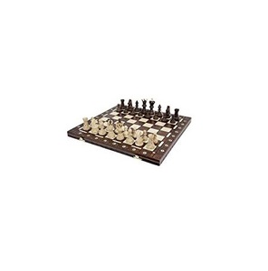 Bàn cờ bằng gỗ khổ lớn với màn hình hiển thị xứng đáng với chi tiết hoàn hảo cho các giải đấu và Câu Lạc Bộ cờ vua cao cấp - Product Image 4