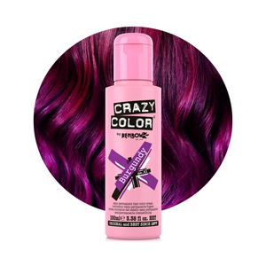 Coloration capillaire semi-permanente Crazy Color Bourgogne, végane, sans ammoniaque, couleur longue durée - Product Image 1