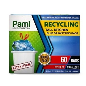 ถุงขยะ PAMI คุณภาพสูง ขนาดใหญ่ 33 แกลลอน ไร้กลิ่น แพ็ค 60 ใบ สีดำ - Product Image 2