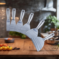 Espátula Premium de Acero Inoxidable con Cuchilla Flexible EDMA - Utensilio de Cocina de 15 Pulgadas
