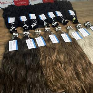 Couleur en vrac extension de cheveux ondulés naturels avec différentes couleurs de l'usine et prix de gros cheveux humains vietnamiens prêts à expédier - Product Image 5