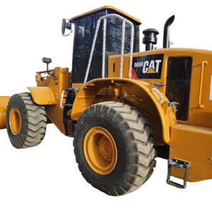 รถตักล้อยางมือสอง รุ่น 996H รถตักล้อยางแคตเตอร์พิลลาร์มือสอง CAT 966H เครื่องจักรแคตเตอร์พิลลาร์มือสองสำหรับขาย รถตักล้อยาง - Product Image 1