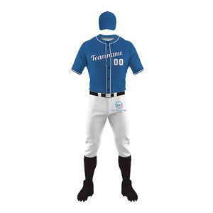 Nouveauté Tenue d'entraînement Baseball Softball Ensemble uniforme 100 % polyester Sublimé Uniforme de baseball à vendre Service OEM - Product Image 2