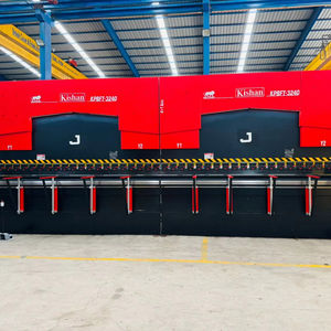 เครื่องกดเบรกไฮดรอลิก CNC ควบคู่สำหรับเสาไฟ - Product Image 3