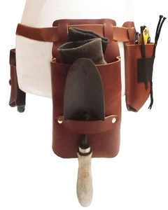 Waist Belt <b>Tool</b> <b>Bag</b> Multipurpose Genuine Leather <b>Tools</b> Holding OEM MP-0004 - Product Image 4