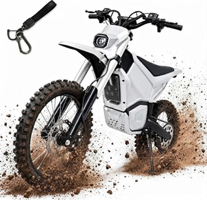 Moto Elettrica da Fuoristrada X7 per Adulti, Motore Mid-Drive da 5500W di Potenza Massima, Fino a 92 km/h, Batteria 60V 27Ah, Pneumatici Fuoristrada 17"/14", Doppio Sistema Idraulico - Product Image 1