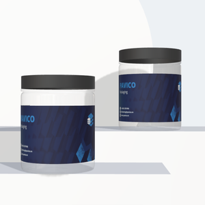 Bocaux en plastique PET transparent de 8oz avec couvercles pour le stockage des aliments ménagers Cuisine Produits secs Crèmes Bonbons Aliments pour animaux de compagnie fabriqués à Pavico Vietnam - Product Image 4