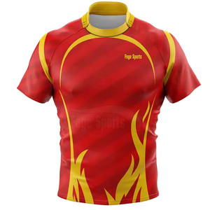 Nuevo diseño de alta calidad camiseta de rugby de secado rápido al por mayor camiseta de rugby transpirable camiseta de rugby - Product Image 1