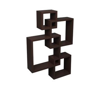 Estante colgante de pared único para decoración del hogar de lujo o decoración de oficina Color marrón a un precio asequible por exportador de India - Product Image 5