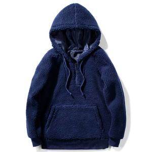 Sweat à capuche pour homme personnalisé 100% coton lourd de qualité supérieure Sharpa Fleece basics Hoodies avec impression en relief Sweat à capuche de haute qualité - Product Image 2