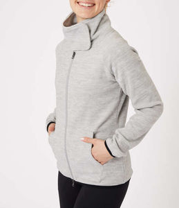 Jersey de Forro Polar de Nailon para Equitación, Cómodo para Tareas en el Establo, Paseos a Caballo, Bolsillo Tipo Canguro, Puños Acanalados, Interior Suave, Resistente al Viento - Product Image 2