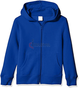 Sweat-shirt à capuche zippé unisexe avec logo personnalisé Sweat-shirt uni à épaules tombantes pour adultes Vente en gros Sweat à capuche zippé personnalisé pour hommes - Product Image 6