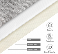Set di Scatole Portaoggetti Sospese in Tessuto Grigio di Alta Qualità, Stile Moderno, Durevoli e Facili da Pulire, Organizzatore per Biancheria Intima