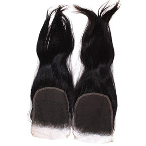 Paquetes de cabello humano recto 613 FUMI Yaki con cierre 120g-300g Extensiones de cabello virgen para teñir todos los colores - Product Image 4