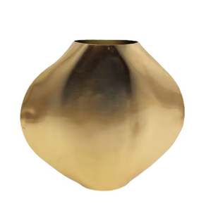 Salon Table Top Pièce Maîtresse Fantaisie Ambre Couleur Salon Table Décor Verre Fleur Vase Style Moderne Pot De Fleur - Product Image 5