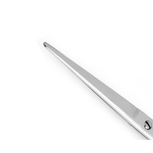 Tijeras rectas de acero inoxidable con mango de plástico y cuchilla afilada para el cuidado de perros y mascotas, Logo personalizado, calidad prémium - Product Image 3