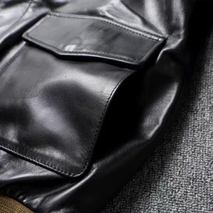 Chaqueta de Cuero Impermeable para Hombre, Estilo Urbano, Invierno, Lona, Gran Venta - Product Image 5
