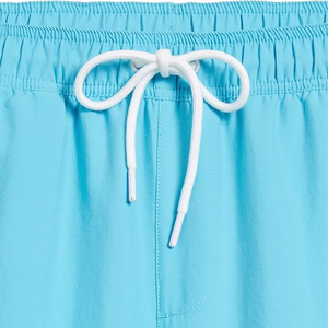 Pantalones cortos de entrenamiento elásticos para hombre de tendencia, nuevo diseño de calidad superior, cintura elástica cómoda para la playa, pantalones cortos para hombre con bolsillos laterales personalizados - Product Image 4