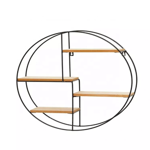 Étagères murales flottantes en <span class=keywords><strong>bois</strong></span> massif, couleur rustique, pour salon, entrée, rangement, décoration intérieure DIY - Product Image 6